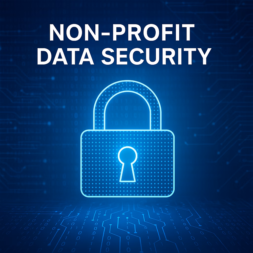 Non Profit Data Security Padlock